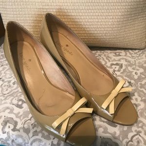 Kate Spade bow heels size 5